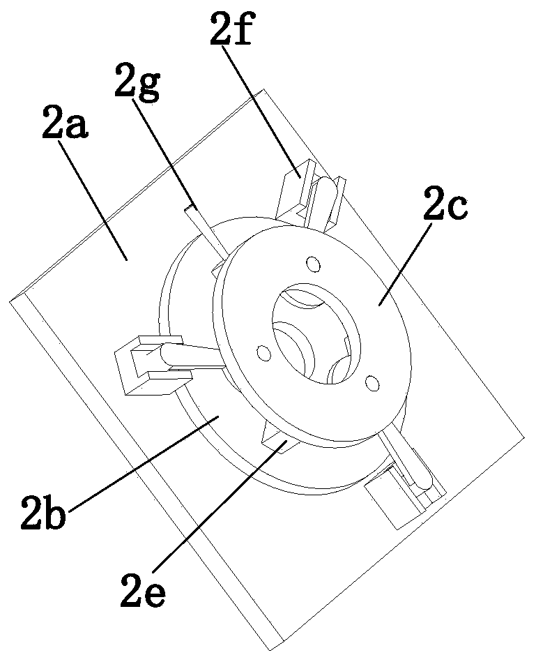 High-voltage cable fixing device