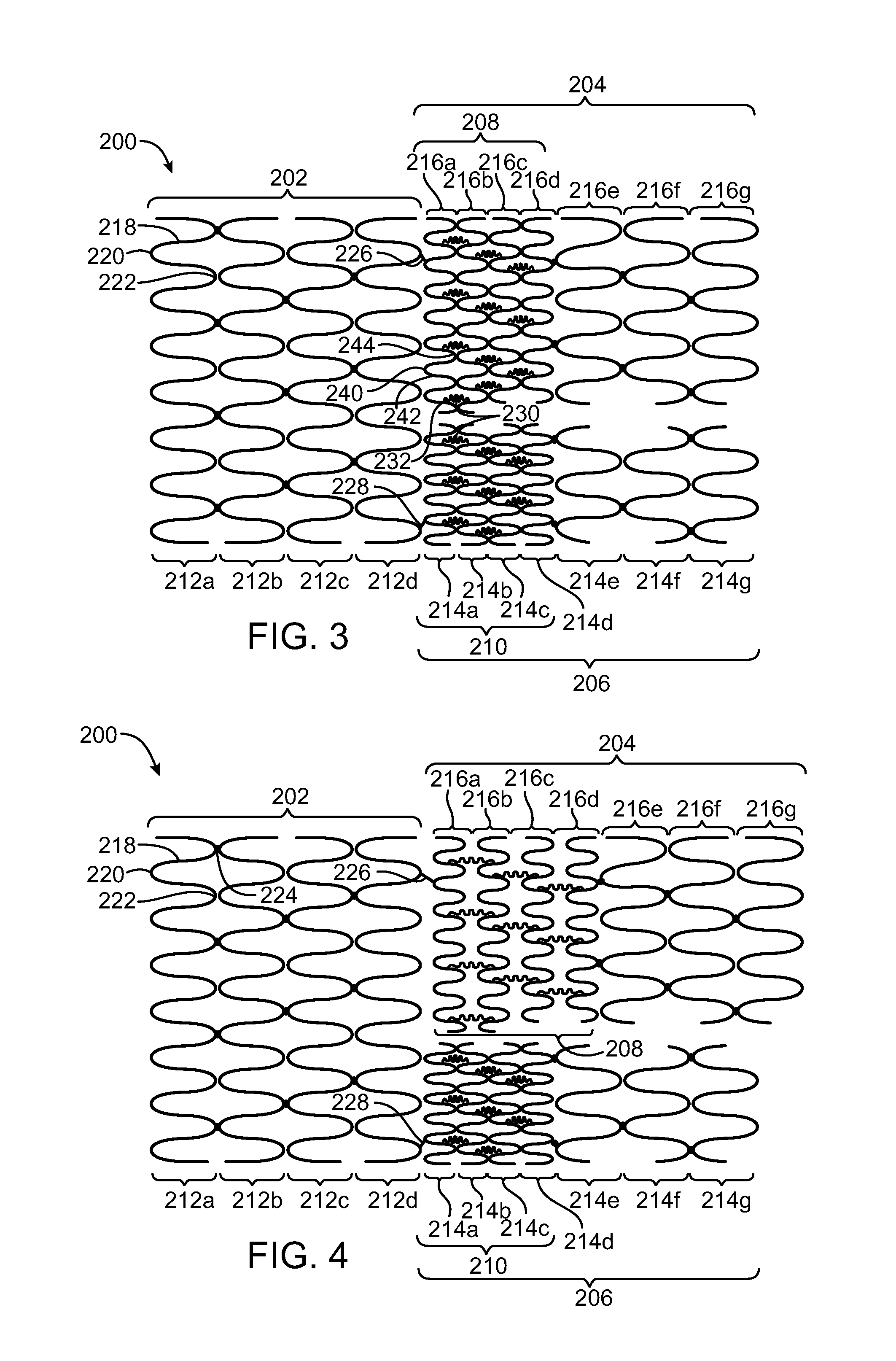 Bifurcated Stent with Variable Length Branches