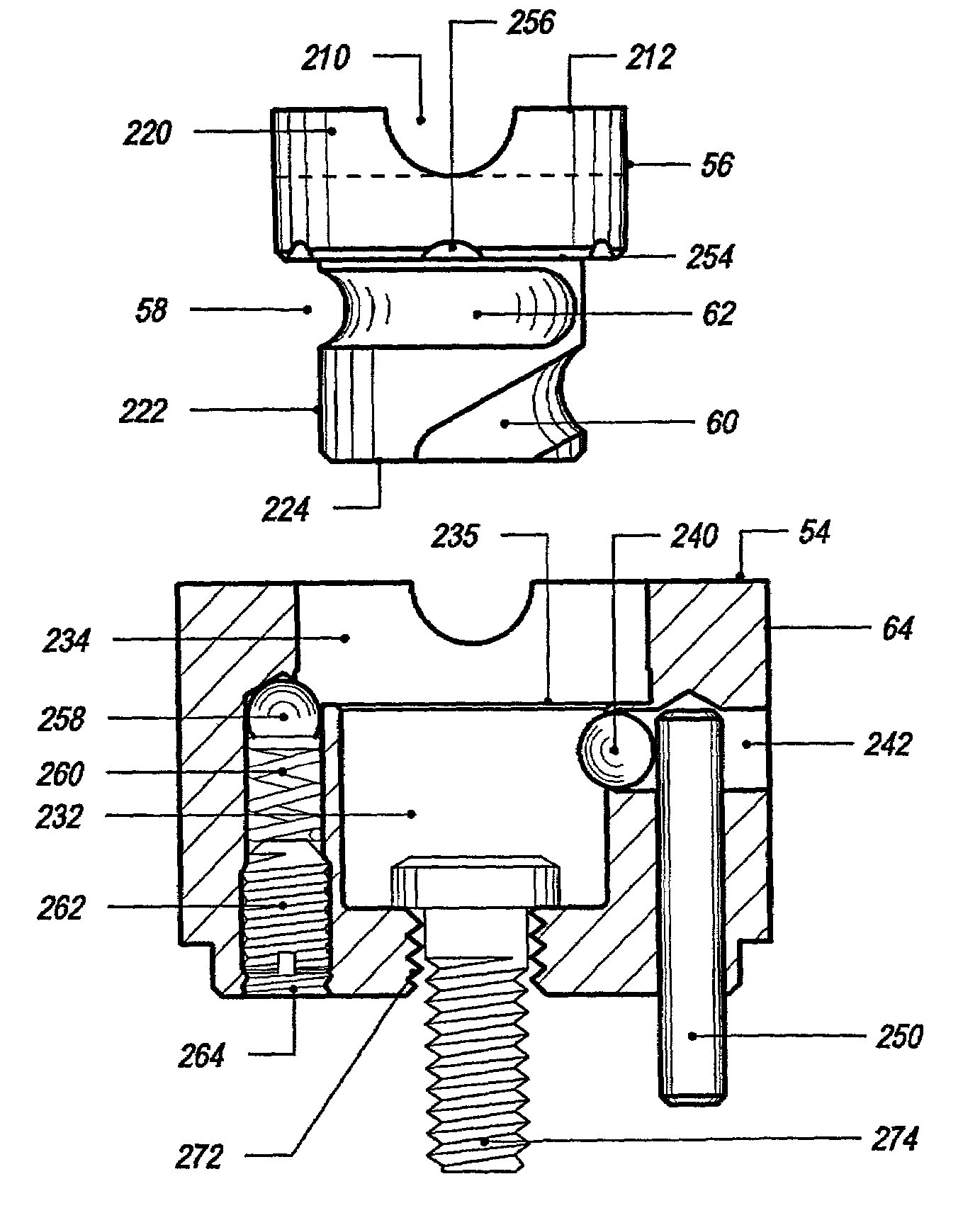 Ejector pin and method