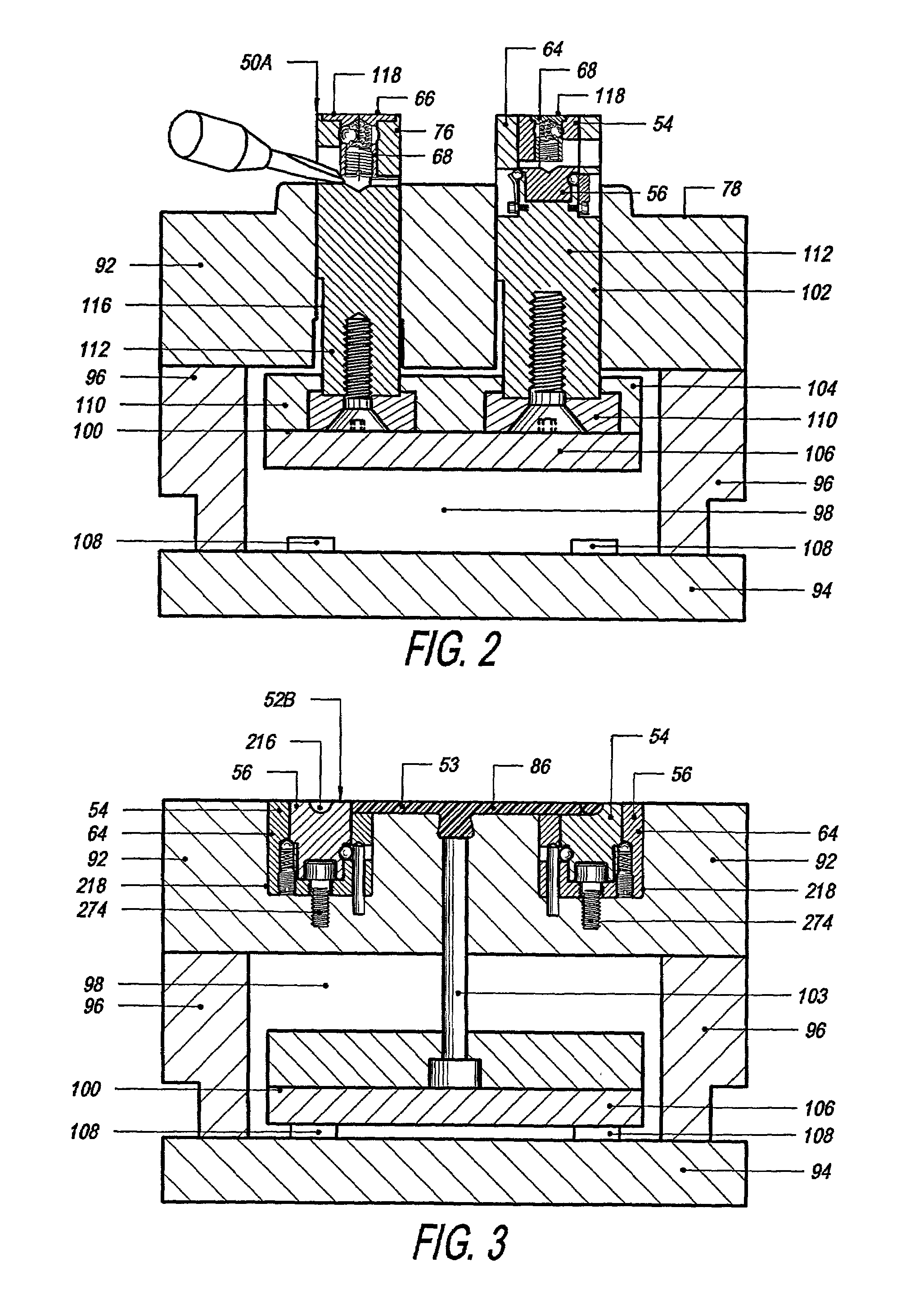 Ejector pin and method