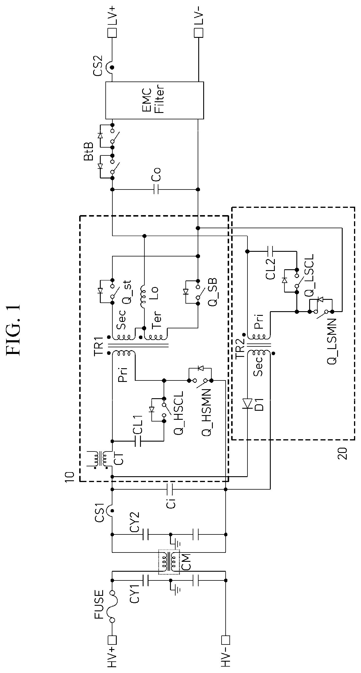 Bidirectional insulating dc-dc converter, control apparatus therefor, and operating method thereof