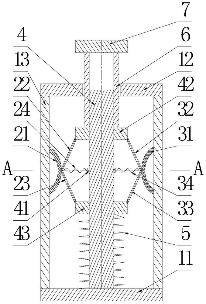 A Vibration Isolator with Constant Rigidity and Active Variable Damping with Connecting Rod Movement