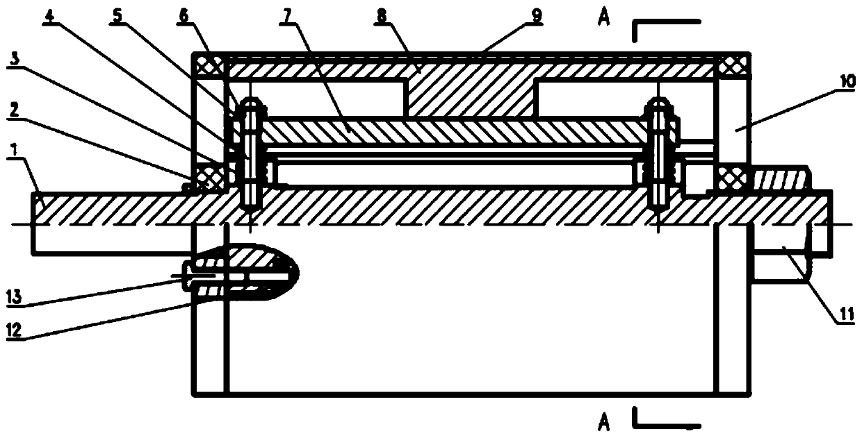A system and method for clamping the outer wall of thin-walled cylindrical parts by turning