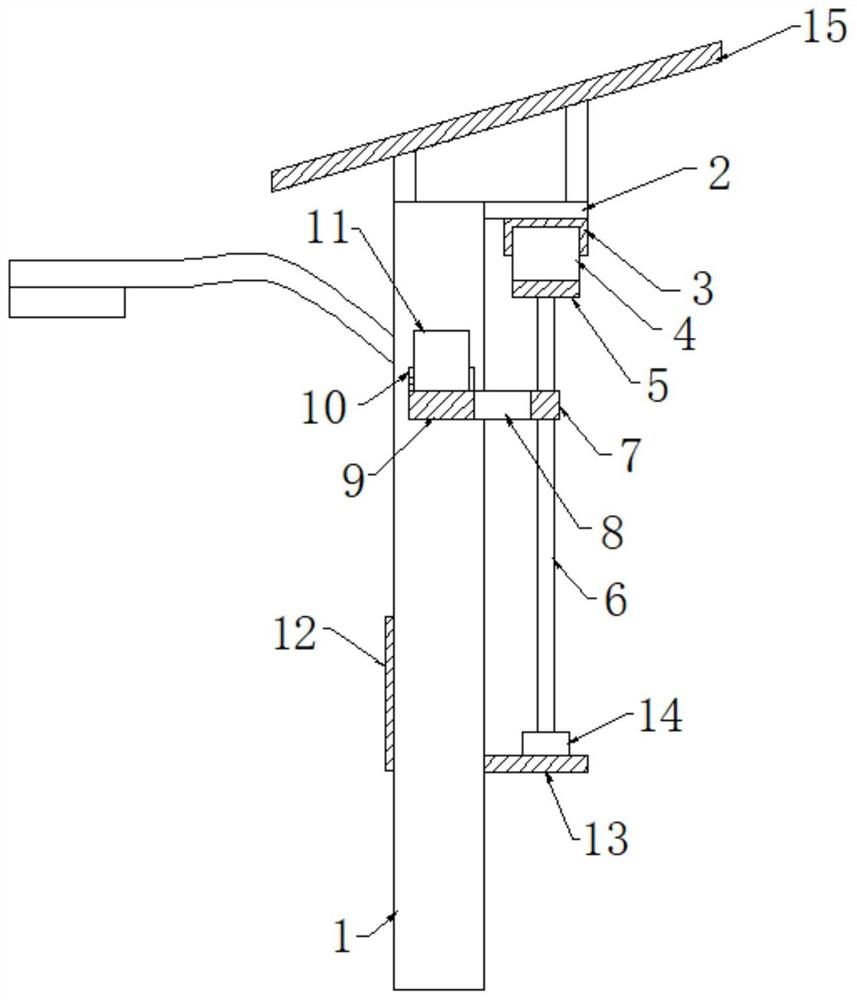 Urban lighting solar street lamp with anti-theft lithium battery