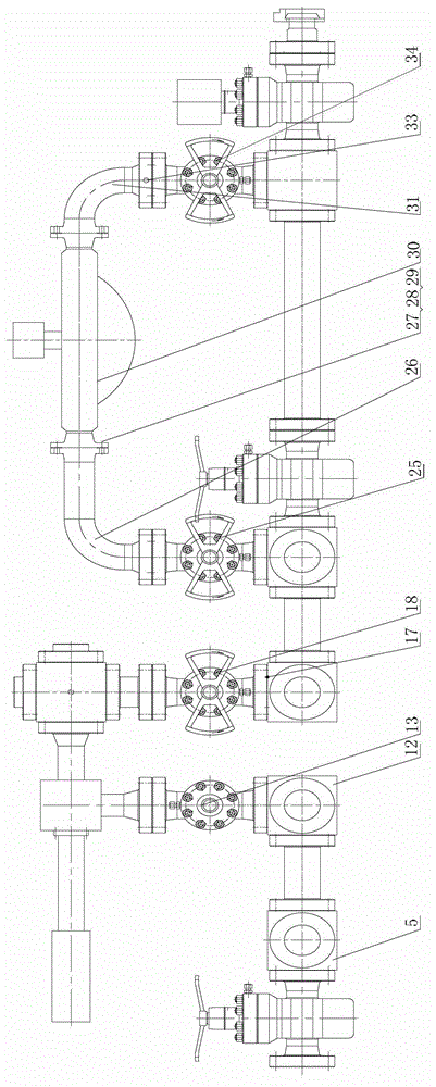 Automatic throttling manifold for pressure control drilling