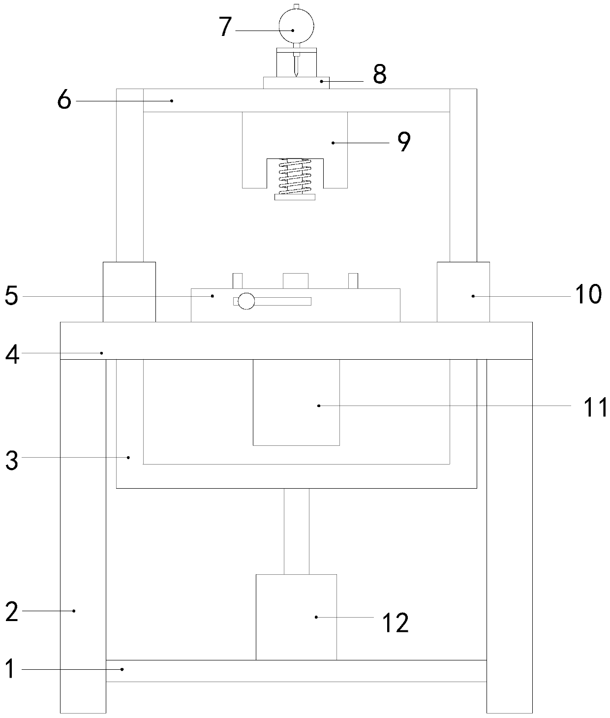 Air conditioner compressor gasket selection device with accuracy improved