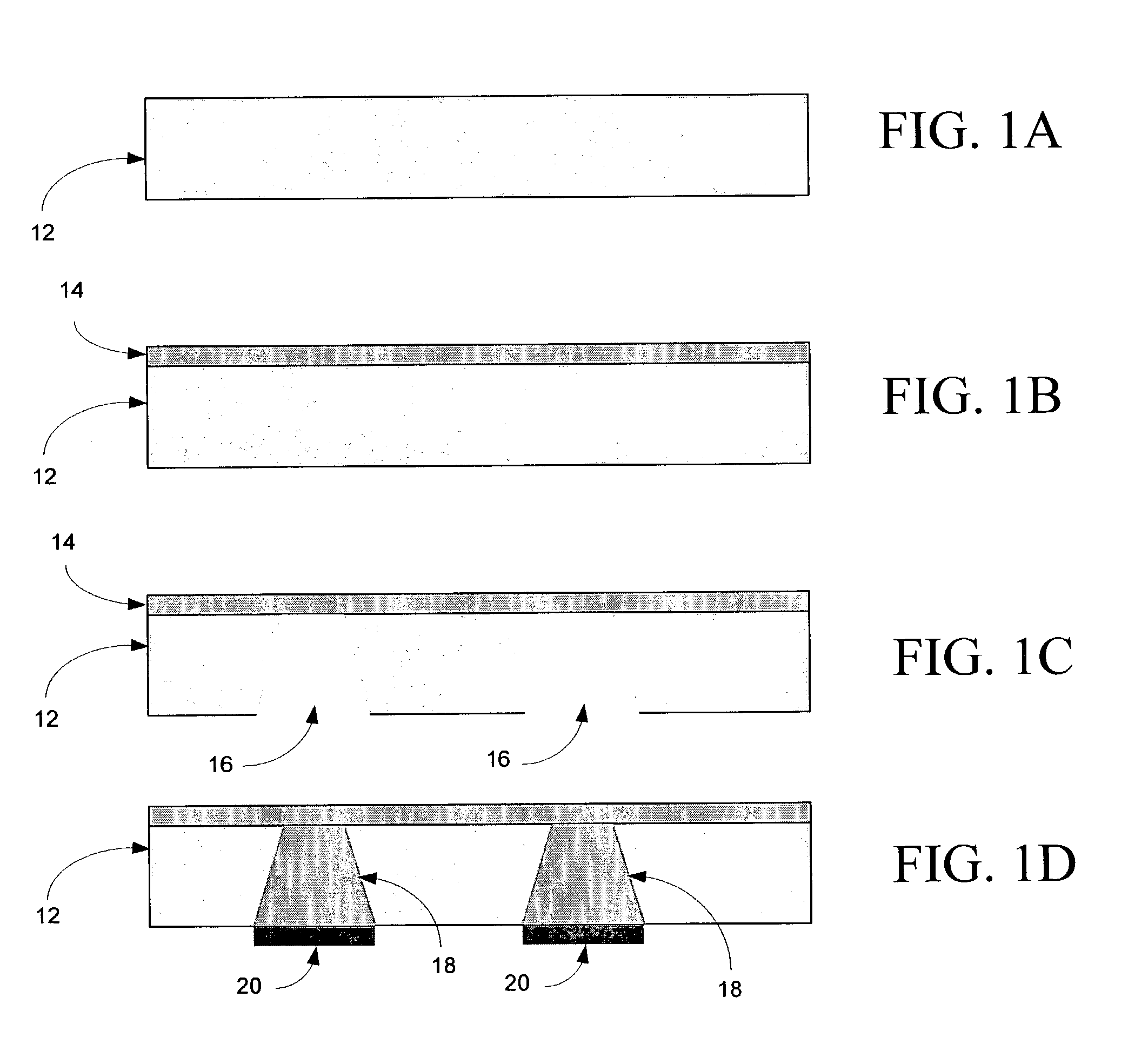 Methods for fabricating three-dimensional all organic interconnect structures