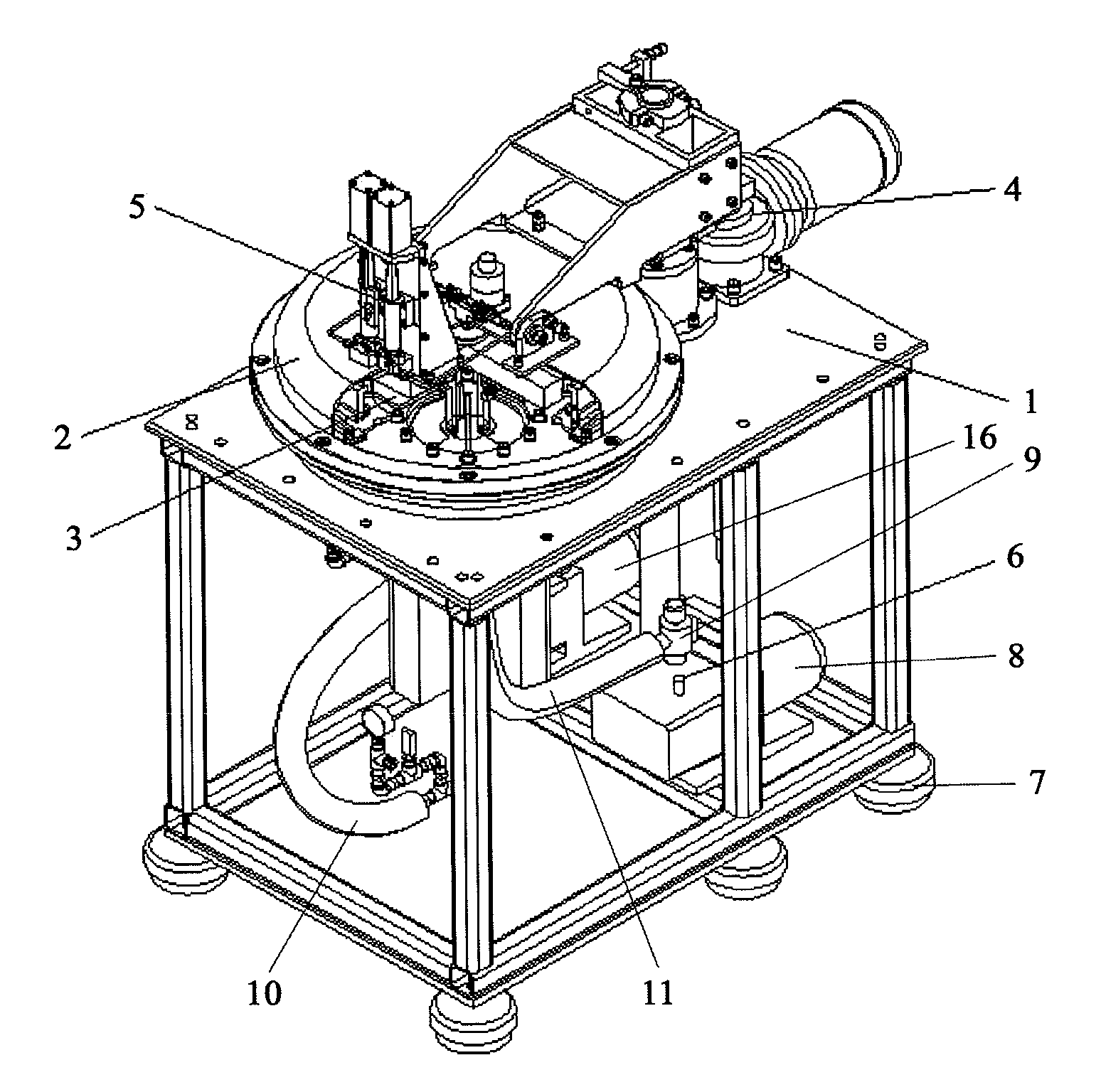 Spin coating device