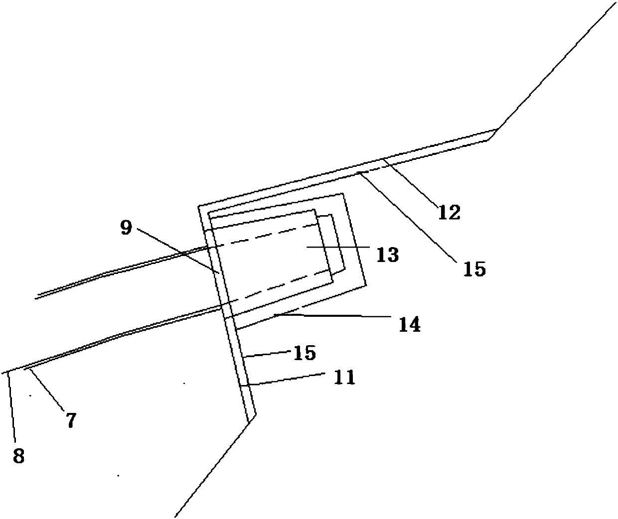 Shield tunnel lining segment and reinforcing method thereof