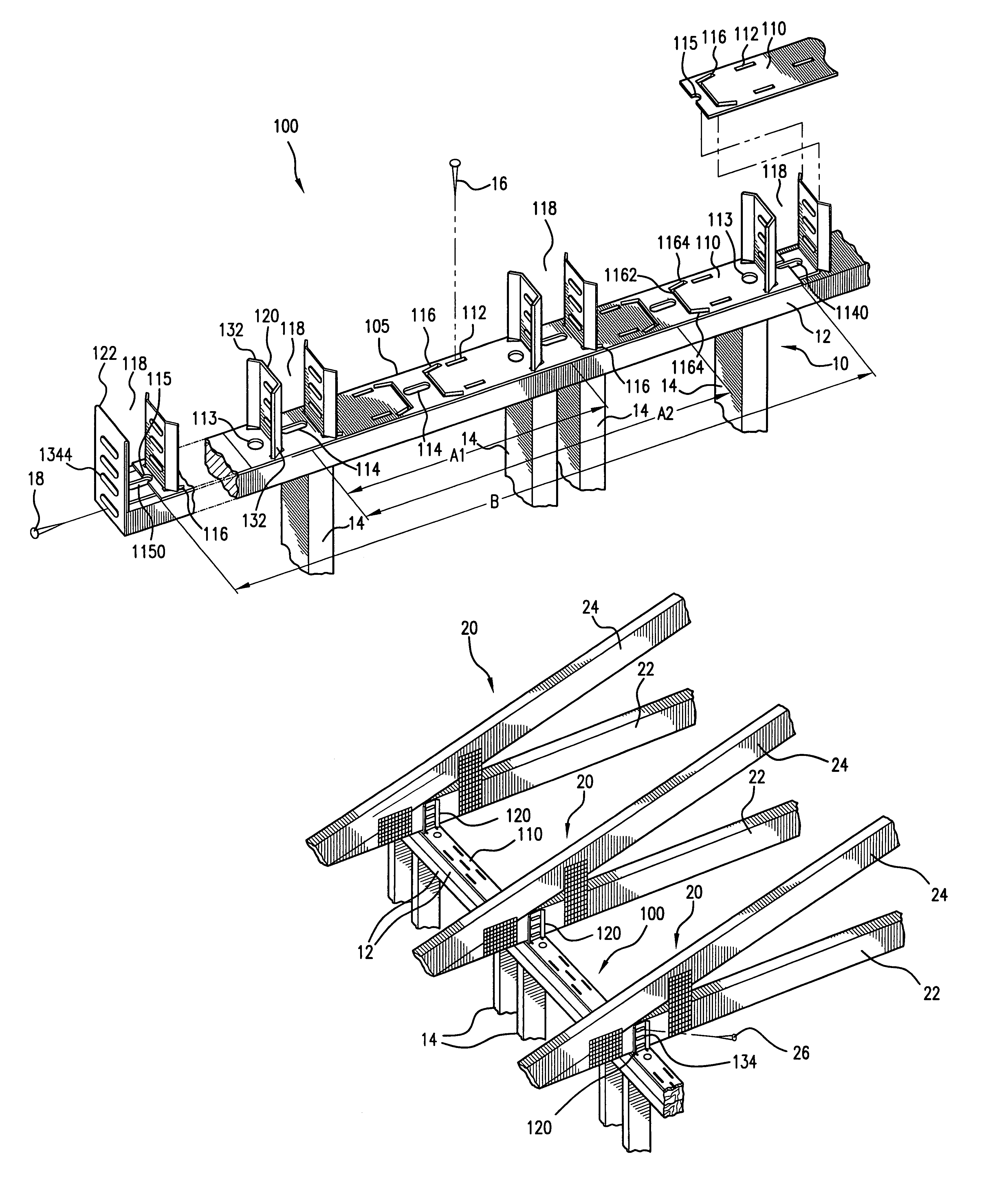 Universal structural member support and positioning system