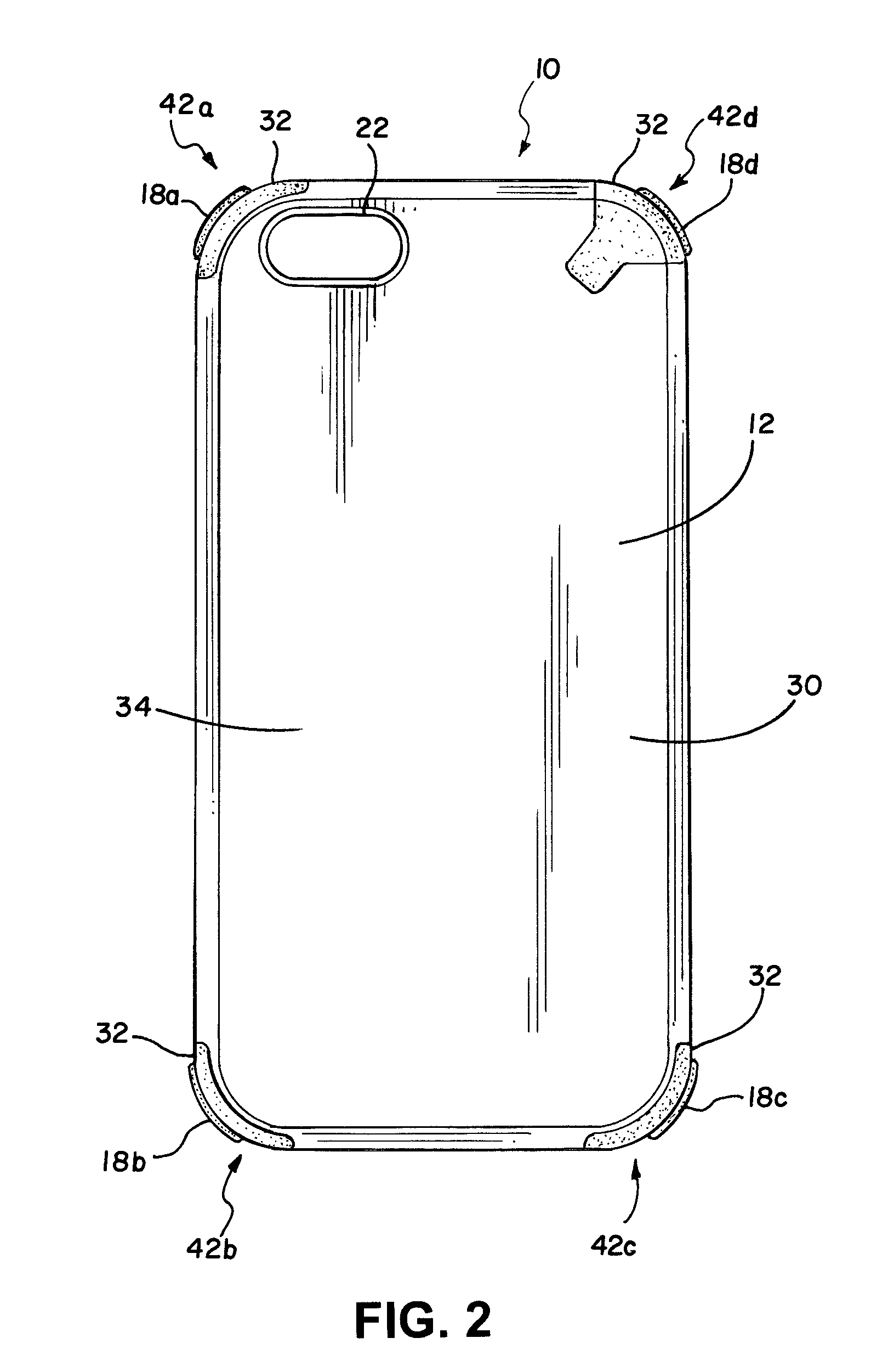 Mobile device with cushion devices