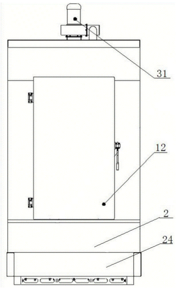 Fire-curing furnace