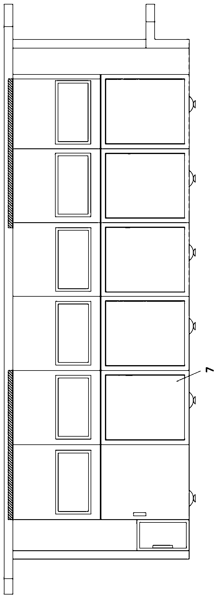 Garbage classification device and garbage classification method