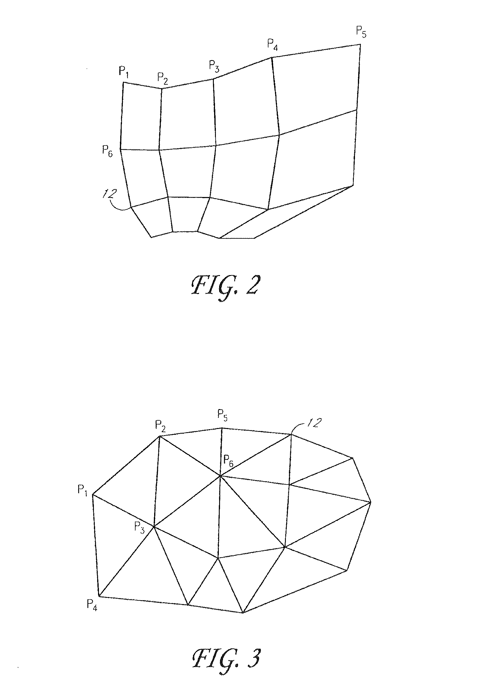 Method of cloth simulation using linear stretch/shear model