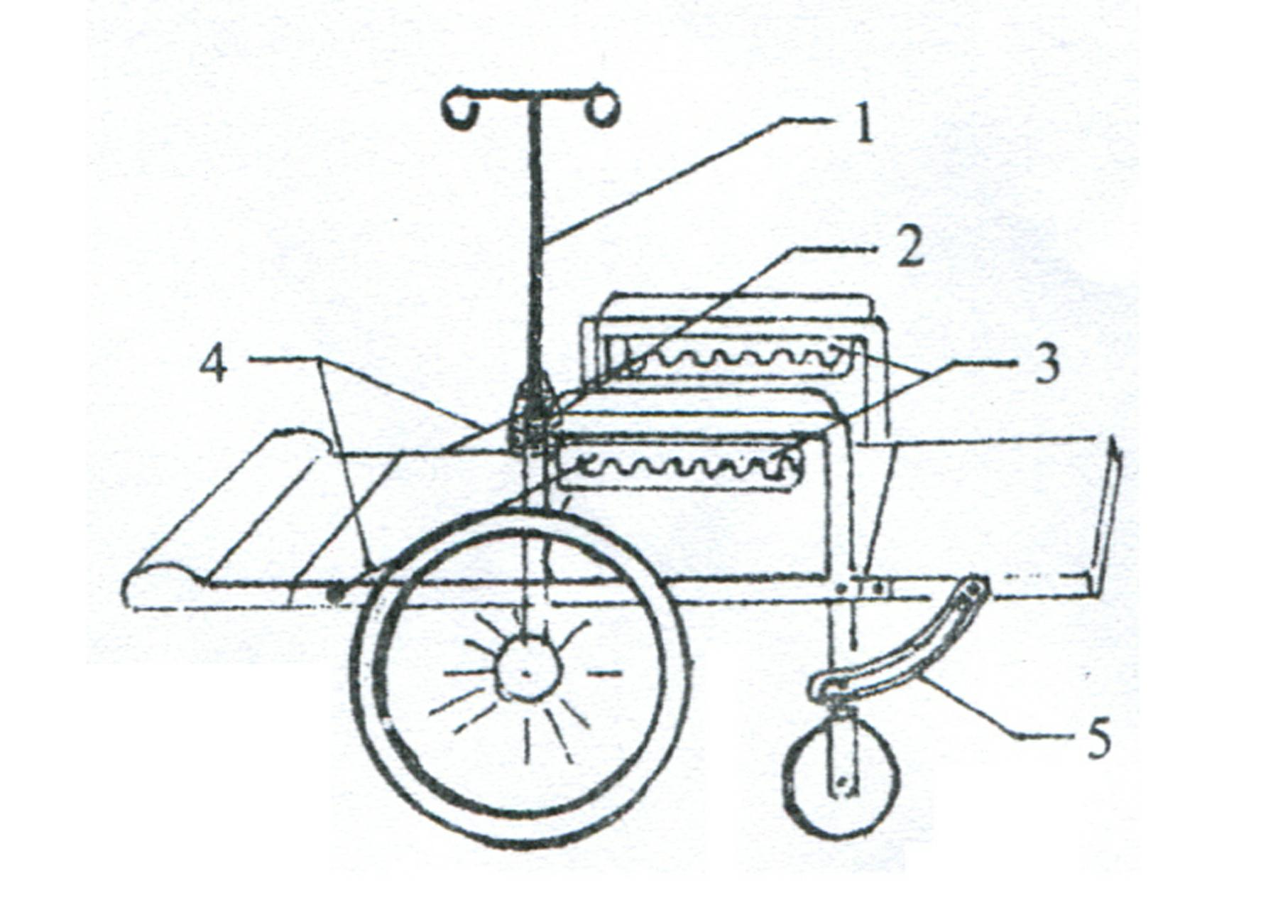 Wheelchair provided with transfusion frame and cane for walking and added with lying function