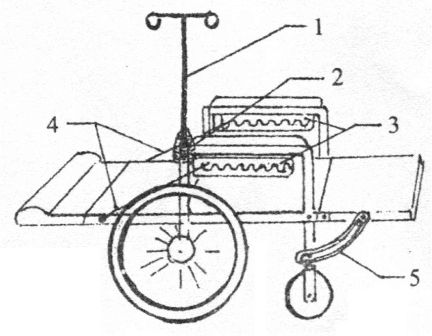 Wheelchair provided with transfusion frame and cane for walking and added with lying function