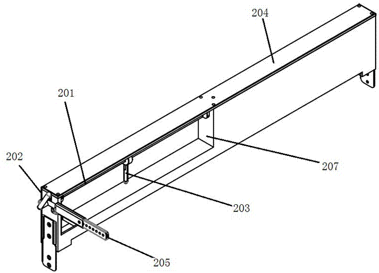 Goods partition delivery part, shipment mechanism and shipment system