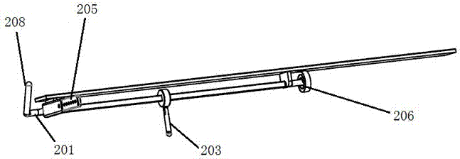 Goods partition delivery part, shipment mechanism and shipment system