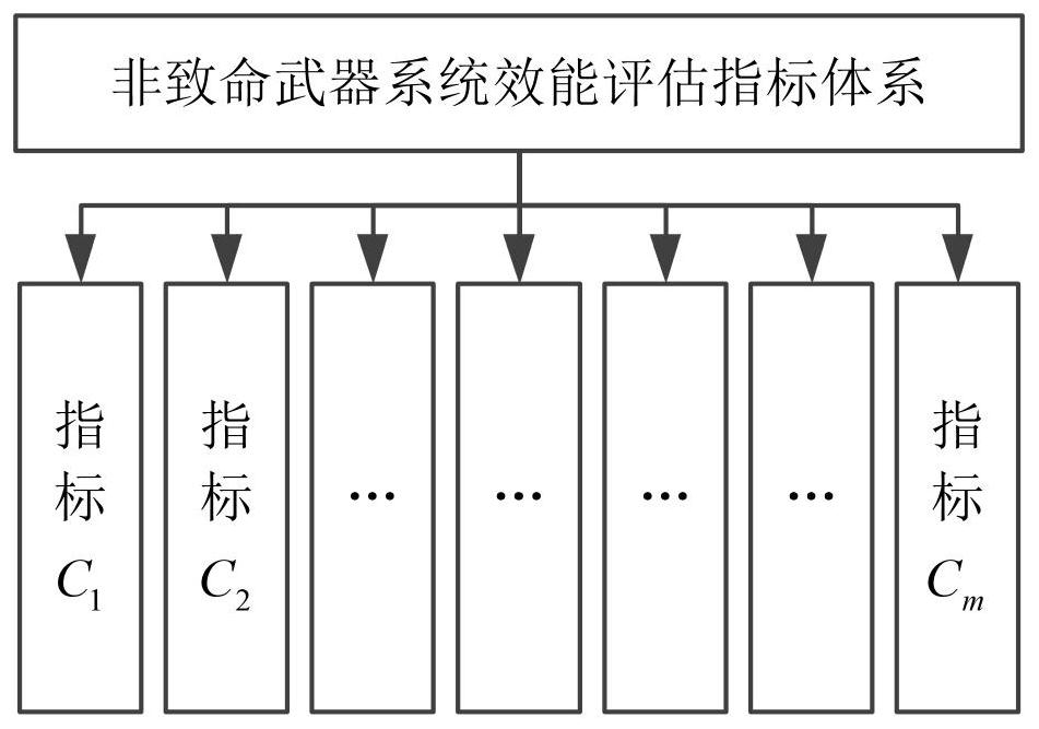 Non-lethal weapon efficiency evaluation method based on improved PCM-power exponent method