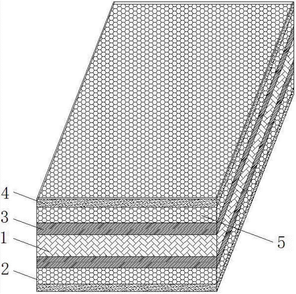 Plywood structure having mosquito repelling function and manufacturing method of plywood structure