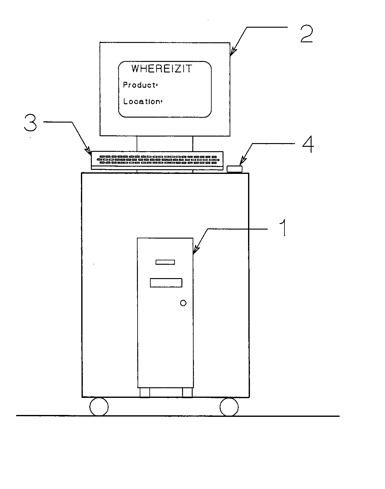 Method and apparatus for finding the location of items within a shopping venue