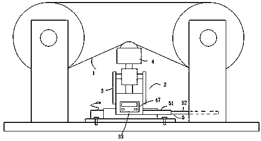 Intelligent adjustable steel belt transmission tensioning mechanism