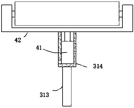 Intelligent adjustable steel belt transmission tensioning mechanism