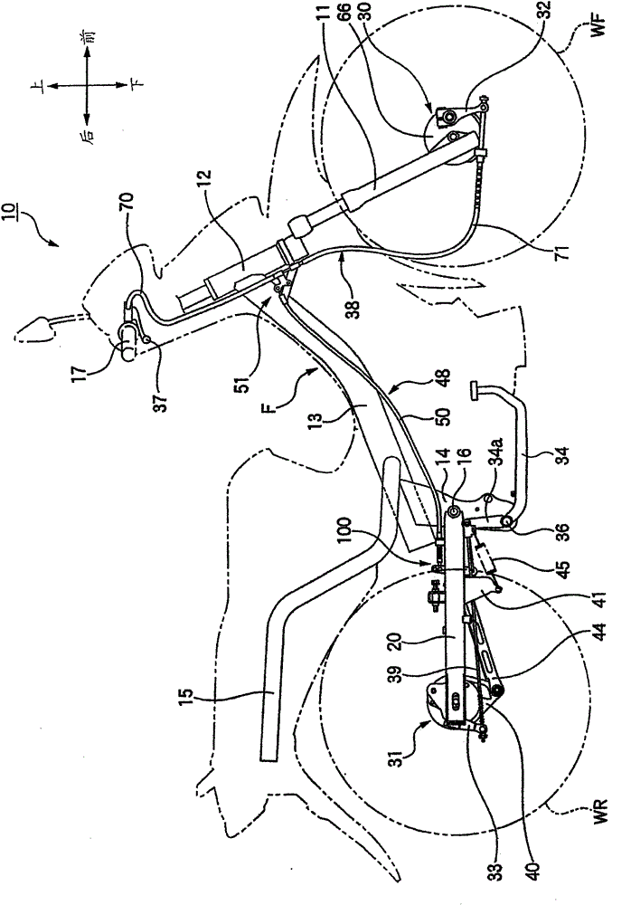 Interlock brake apparatus of motorcycle
