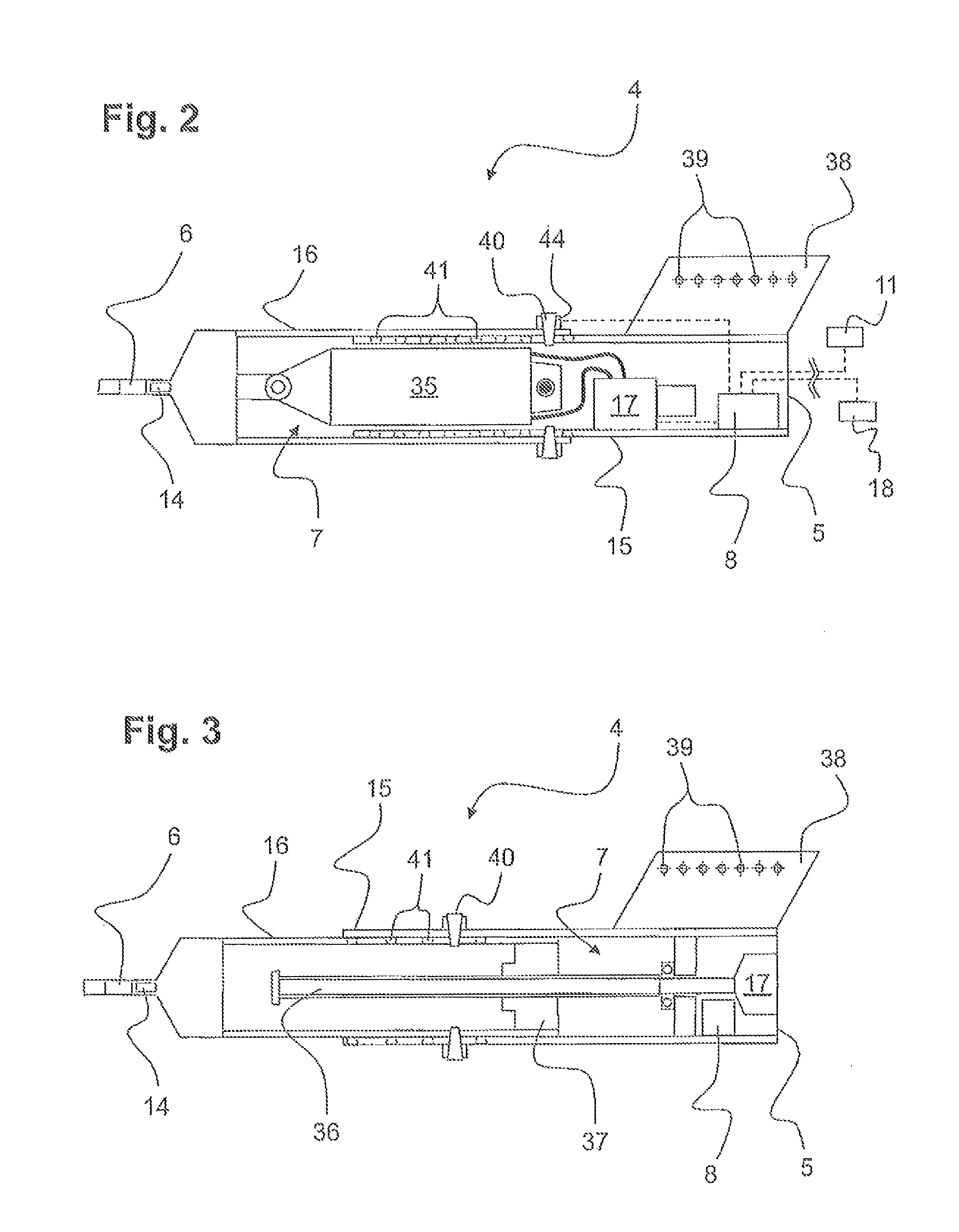 System for automatic adjustment of the gap between a tractor vehicle and an attached trailer