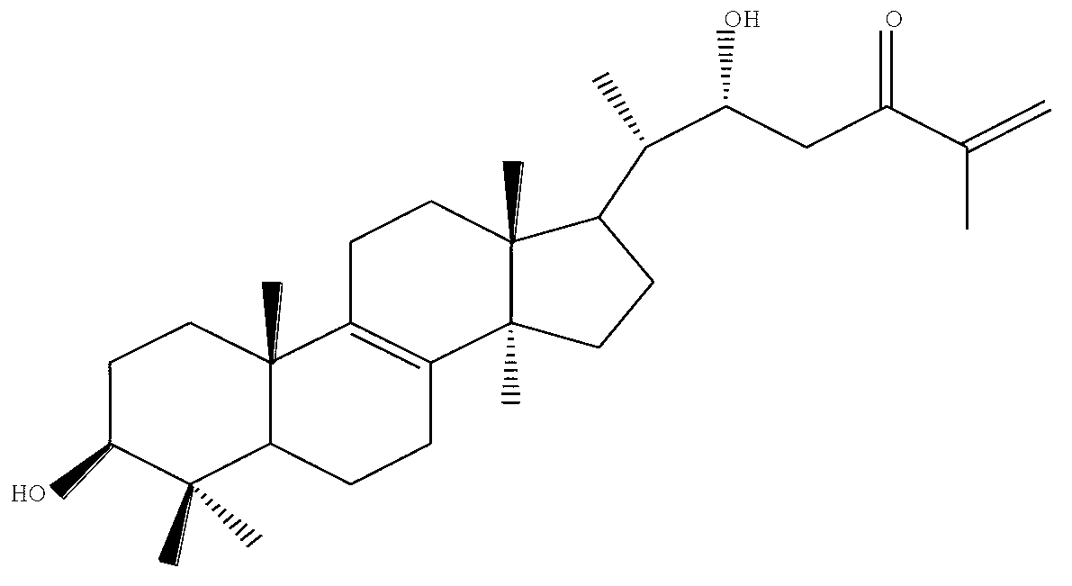 Application of 3beta, 22alpha-dihydroxylanosta-8,25-diene-24-one in preparing antiviral medicament