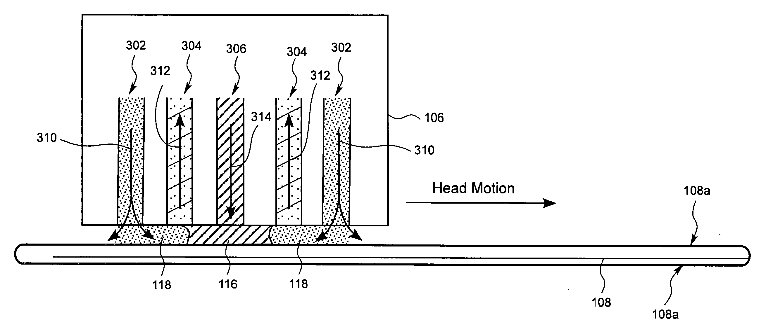 System and method for modulating flow through multiple ports in a proximity head