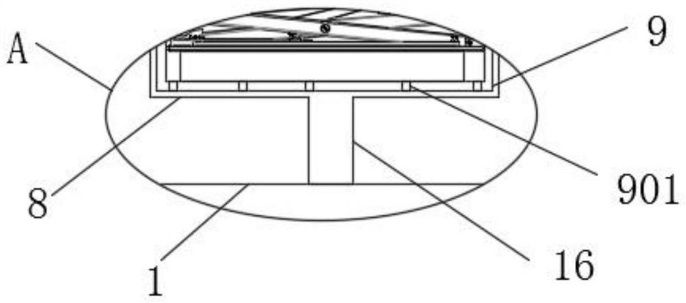 Ground hidden charging pile for new energy vehicles and working method thereof