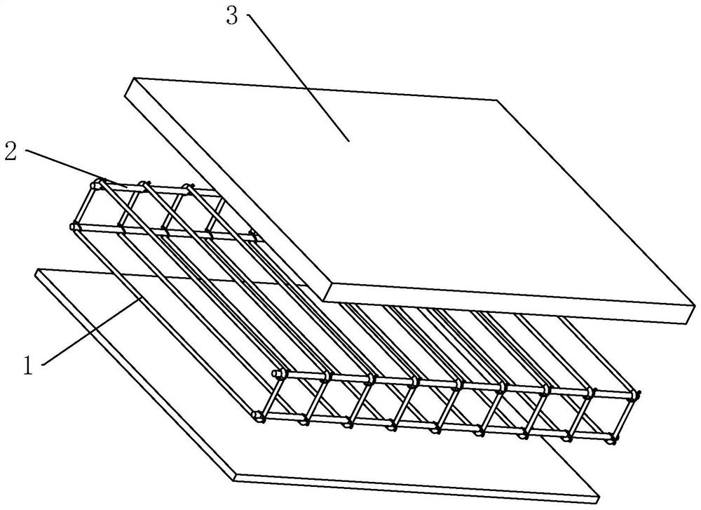 A prefabricated green building splicing panel