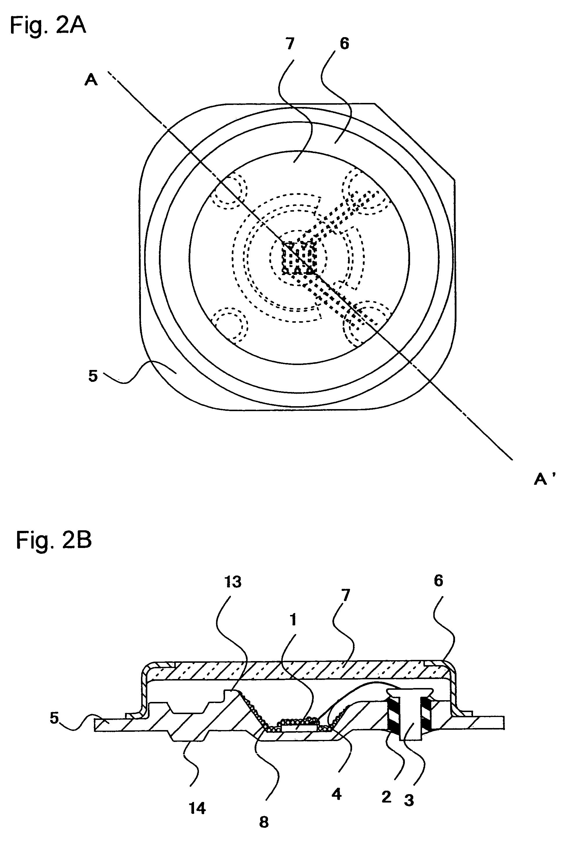 Semiconductor light emitting device provided with a light conversion element using a haloborate phosphor composition