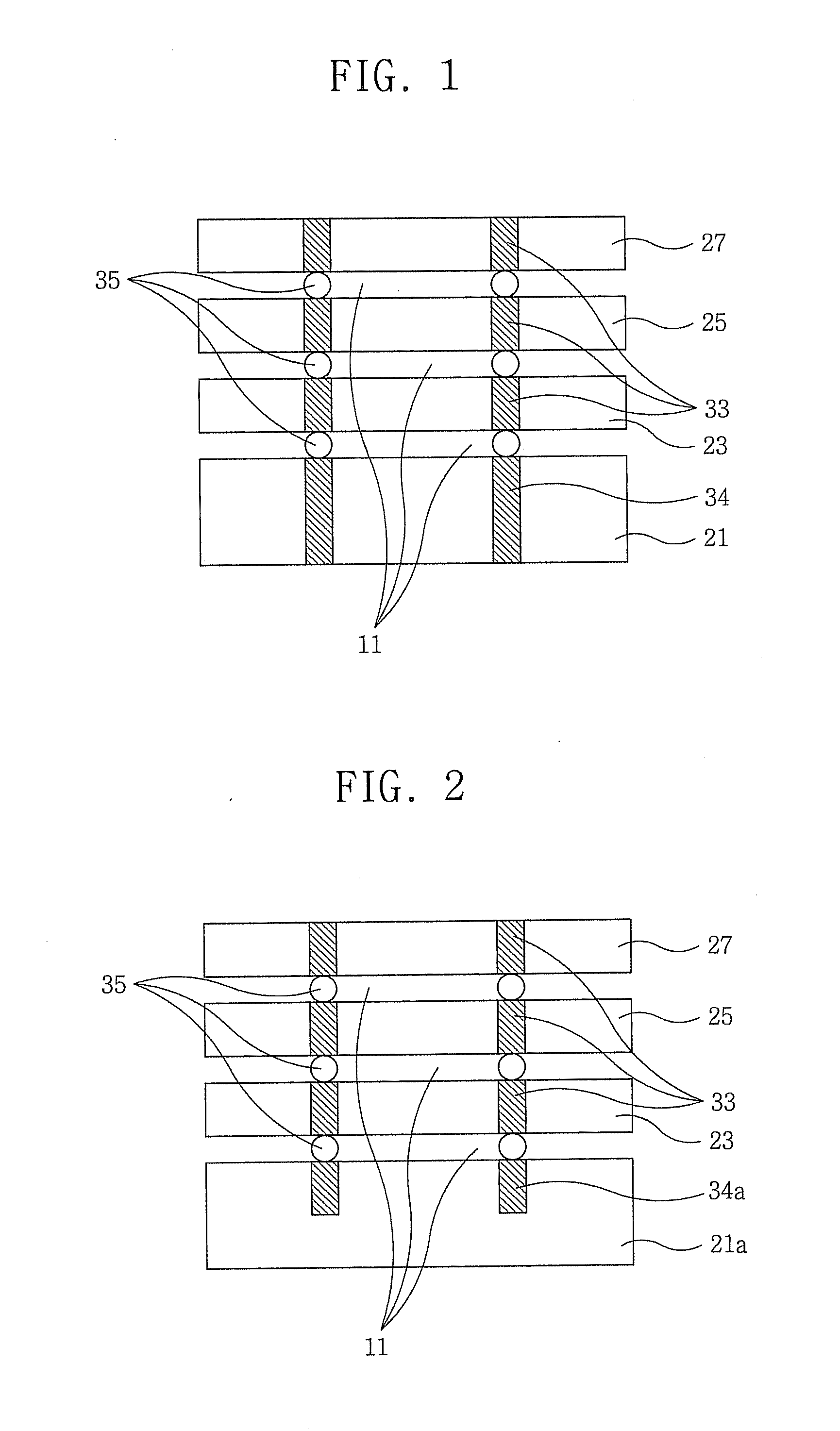 Stacked Semiconductor Device And Method Of Fabricating The Same