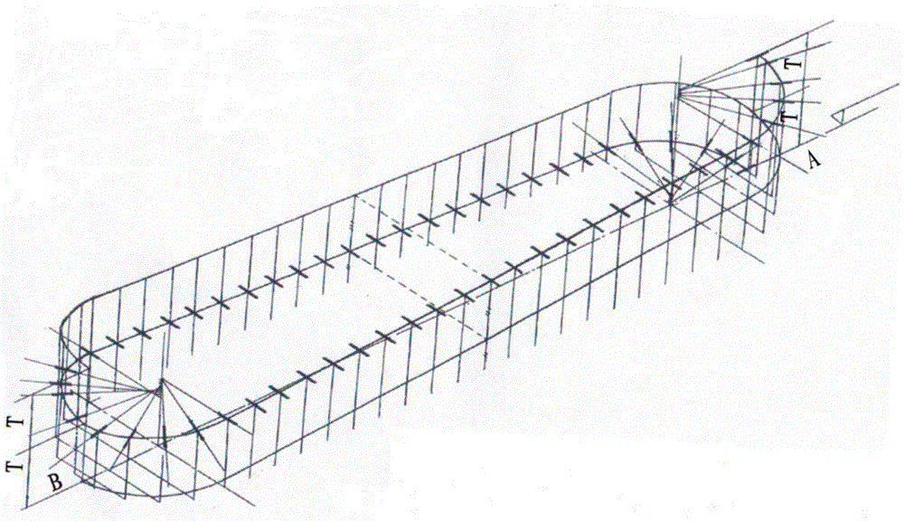Multi-head spiral ramp type three-dimensional parking garage