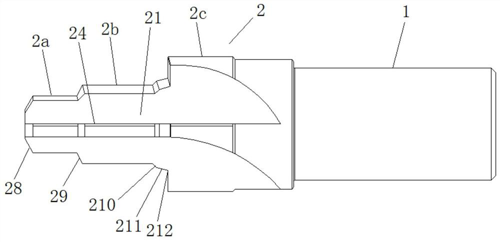 Multi-step multi-contour coating forming reaming and milling cutter