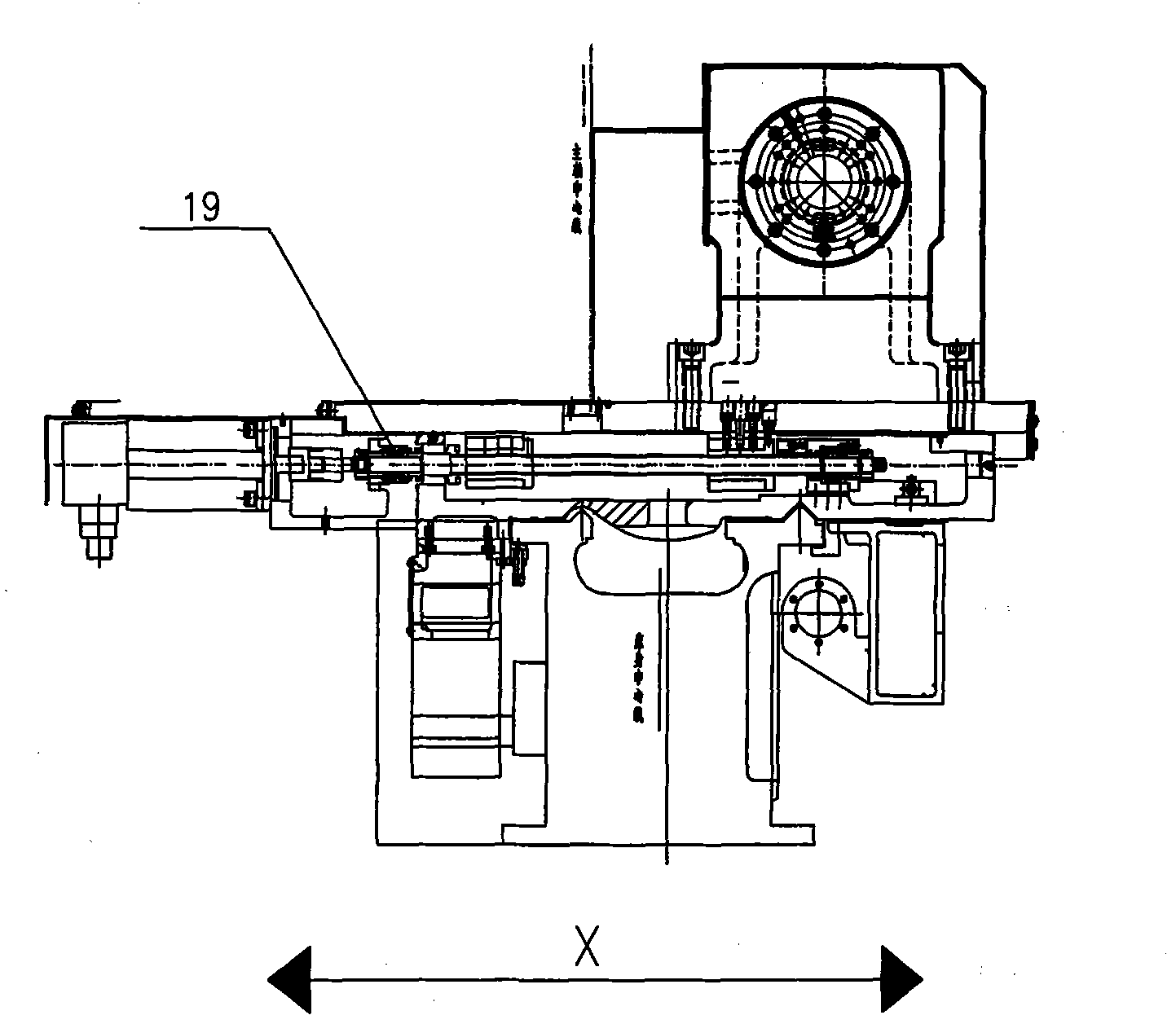 Numerical control machine tool for machining bearing retainer