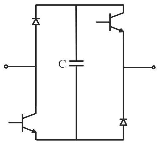 A one-way DC circuit breaker with igbt modules cascaded and its application method