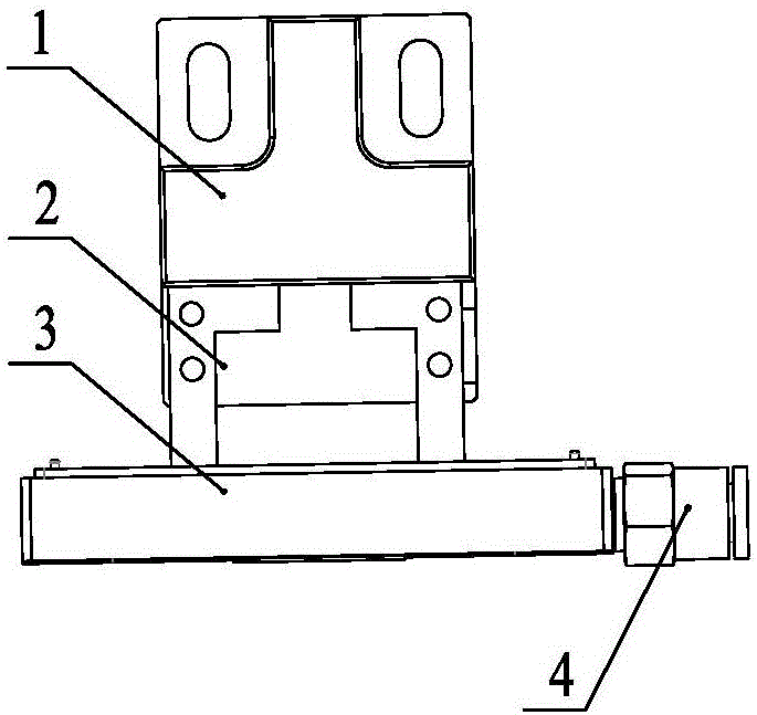 Rotary type workpiece adsorption platform