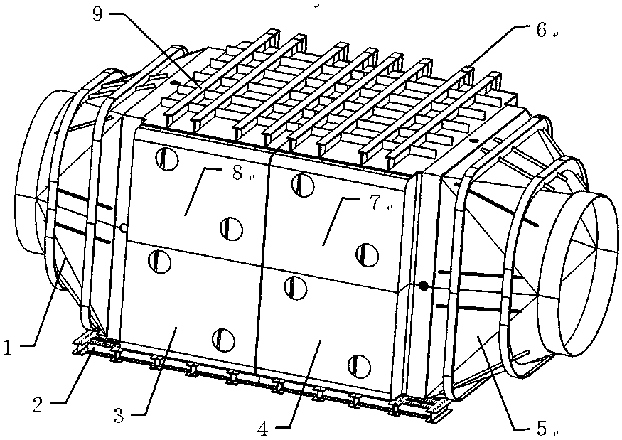 A Cooler for Large Diameter Hypersonic Wind Tunnel