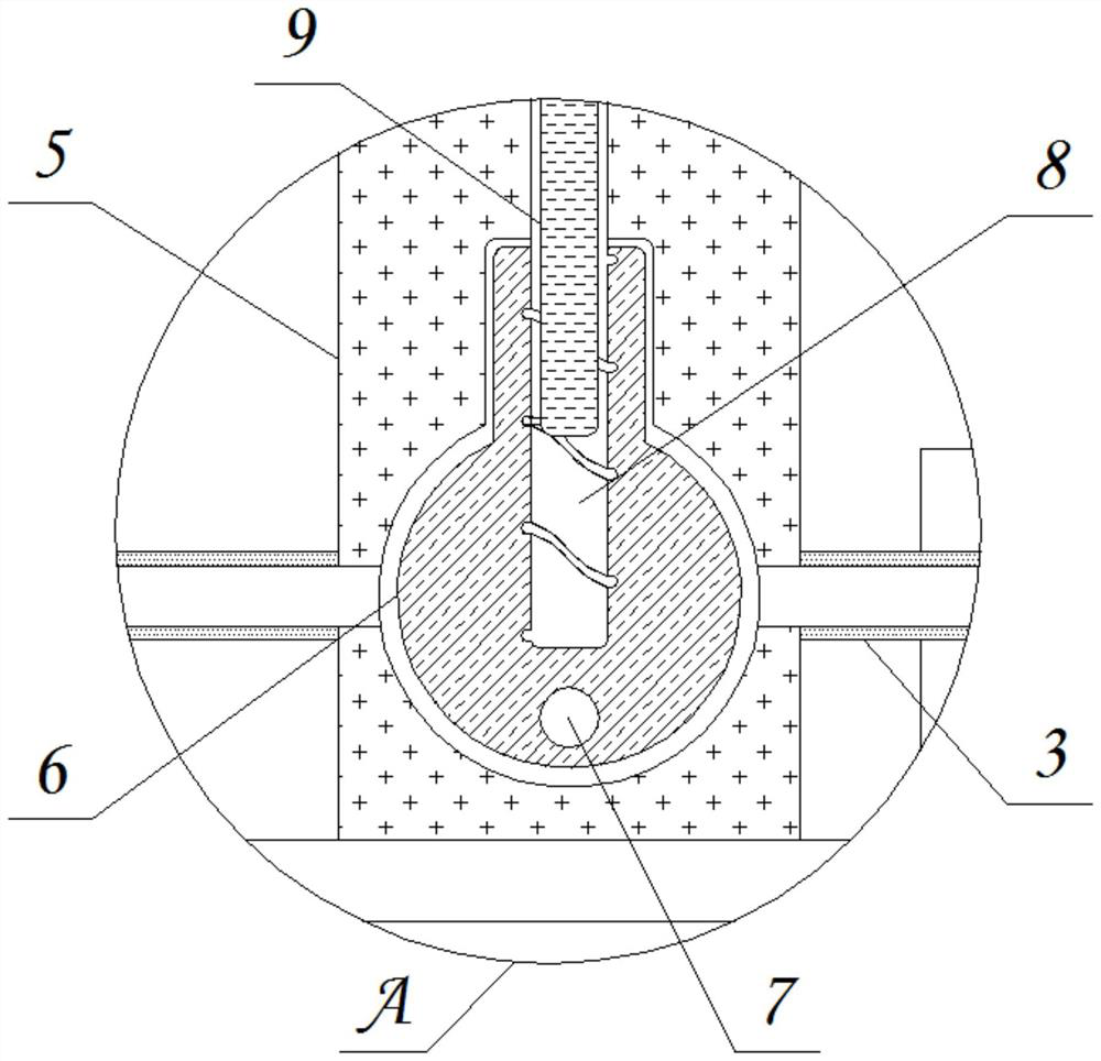 Energy-saving and environment-friendly AIS communication equipment heat dissipation device based on hull jolt