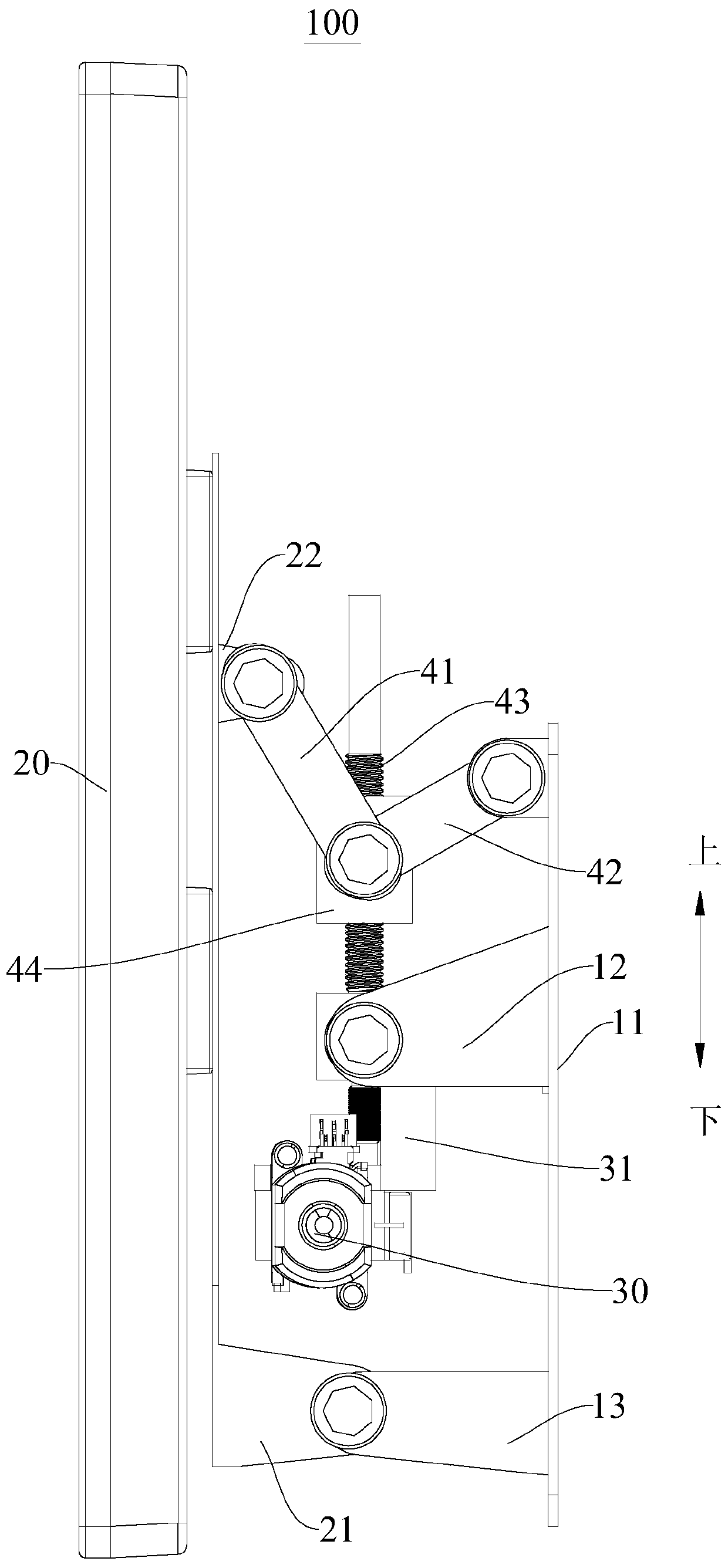 In-vehicle display terminal components and vehicles