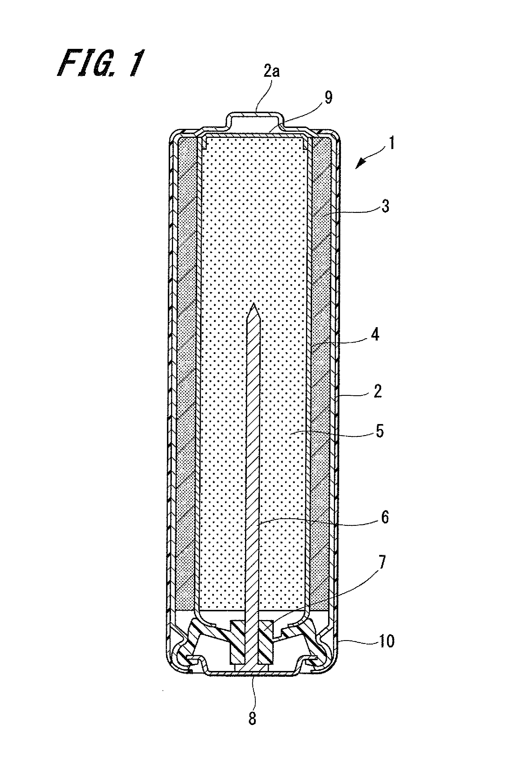 Separator for alkaline battery, and alkaline battery