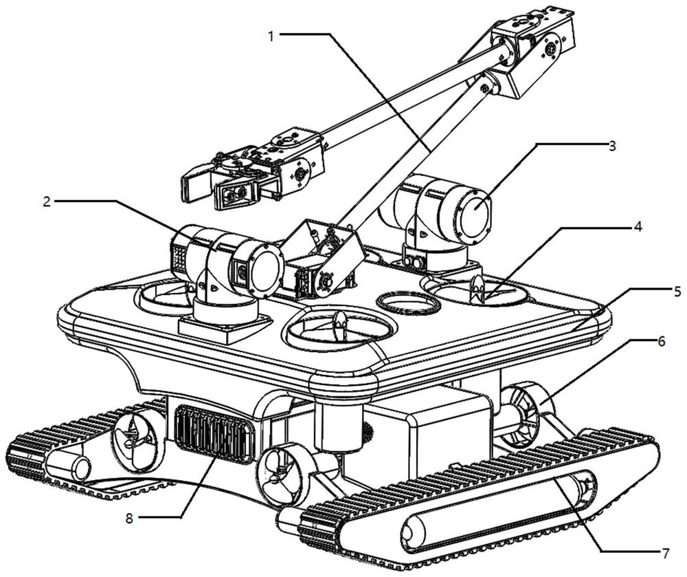 Amphibious inspection robot