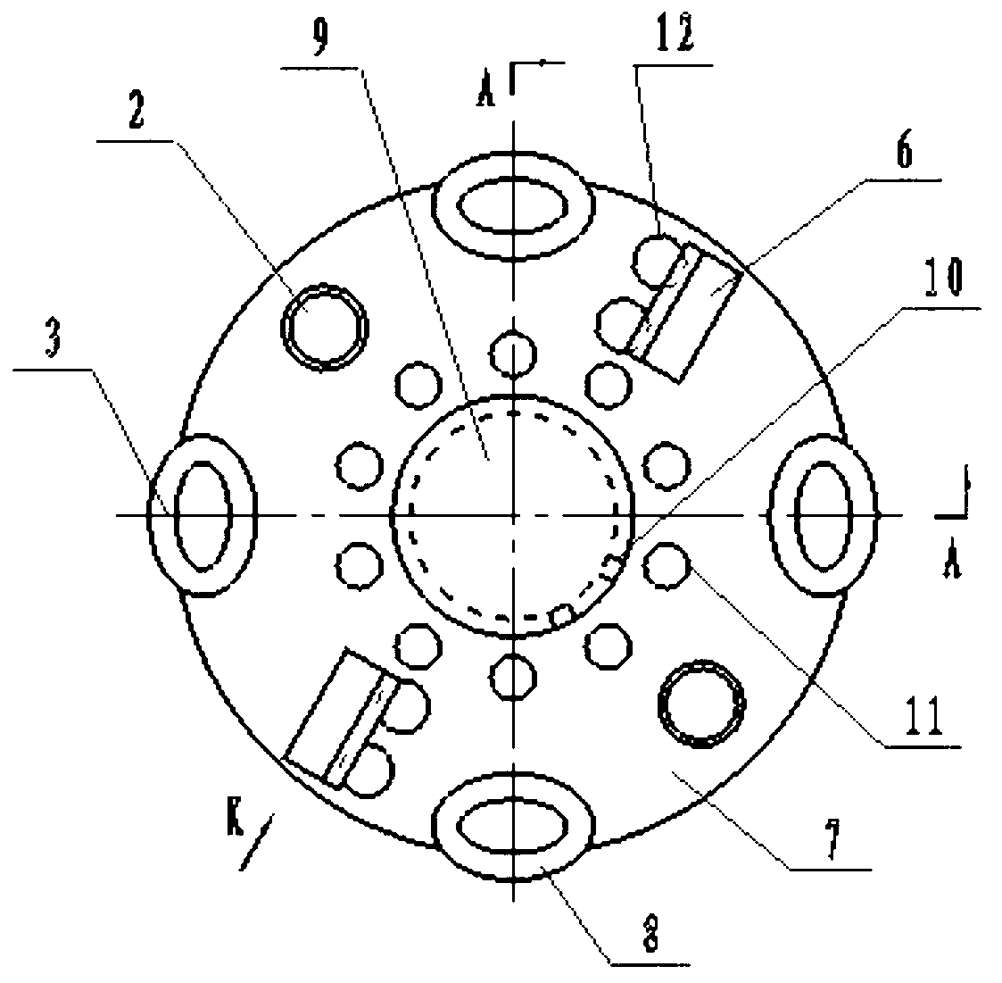 Burner for roaster