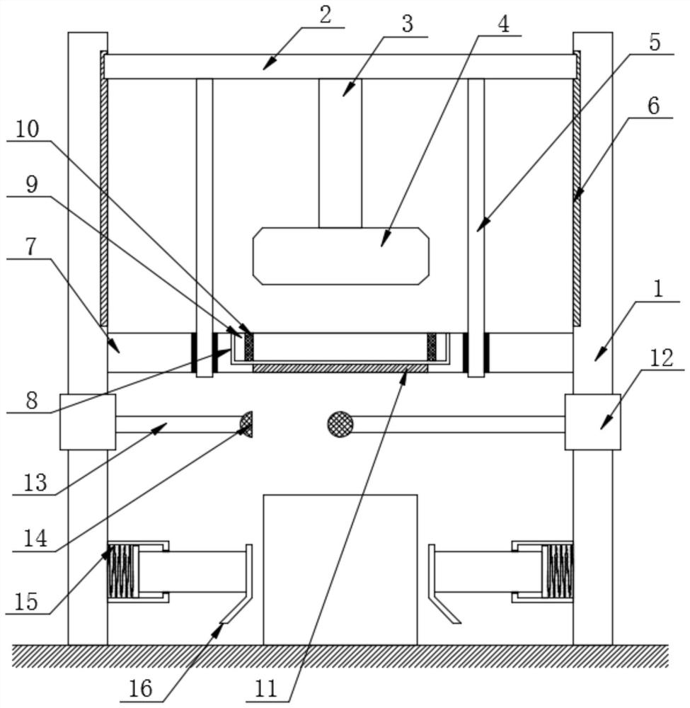 A pipe sealing device for household decoration that facilitates subsequent cleaning