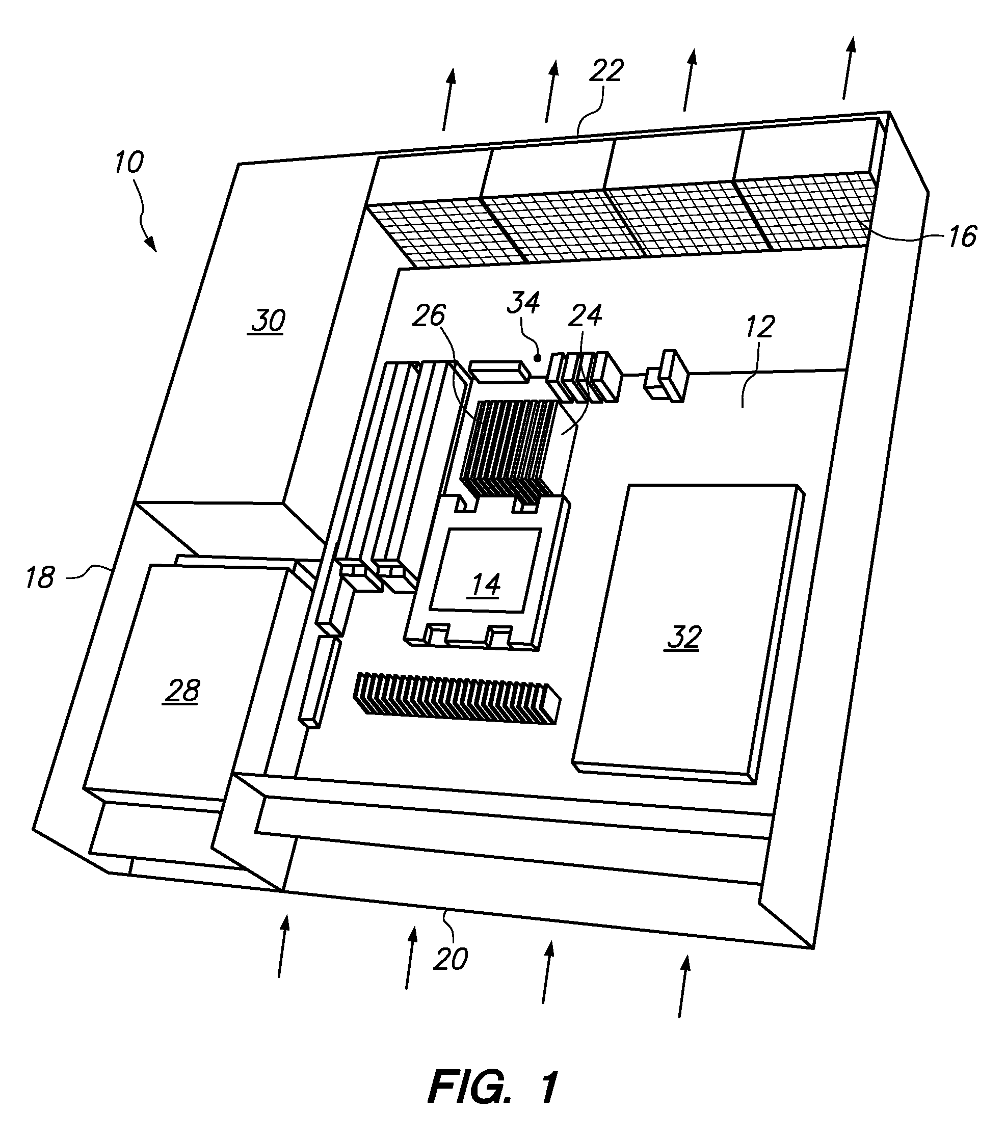 Ducted air temperature sensor