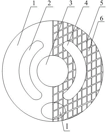 Plunger pump valve plate with local micro unit structures