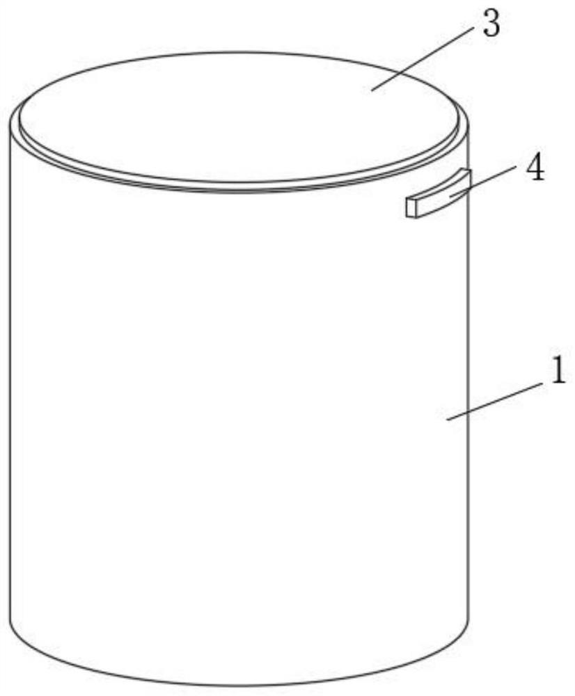 A highly airtight edible artichoke jar storage structure